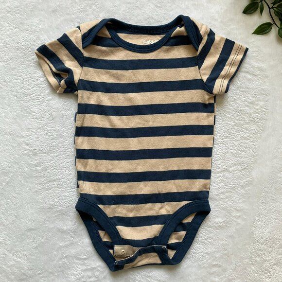 Pekkle 9M 4-Piece S’mores Camping Set 100% Cotton GUC Baby Boy Bodysuits Pants - Picture 2 of 16